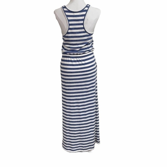 Lou & Grey Heathered Stripe Tank Maxi Dress SZ S - Picture 4 of 6